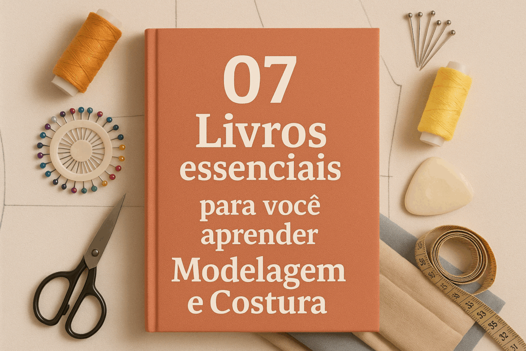 07 Livros essências para você aprender Modelagem e Costura