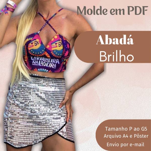 Abadá brilho(P ao G5)