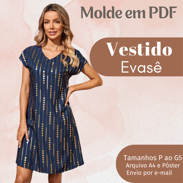 Vestido Evasê(P ao G)